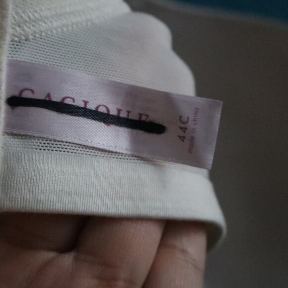 Cacique Lane Bryant White Full Coverage Bra Size 44C - Picture 4 of 6